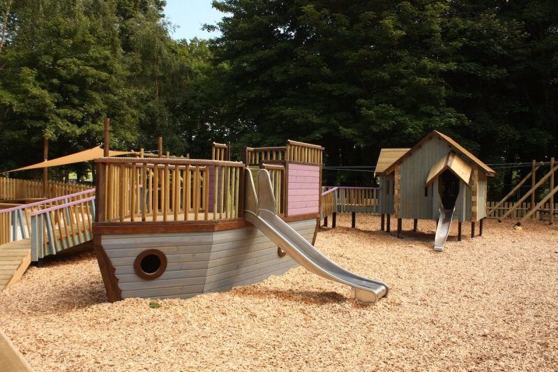 Details of the boats in the smugglers cove adventure play culzean castle