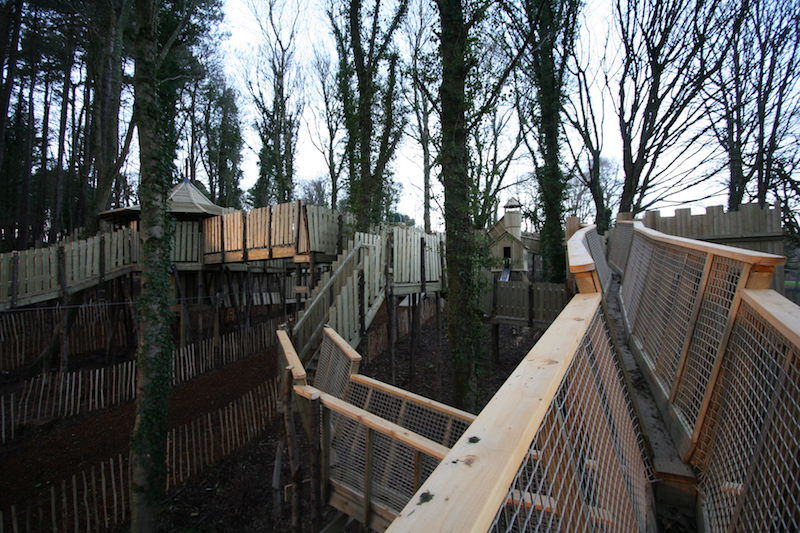 It's an aerial maze and amazing lookout post too