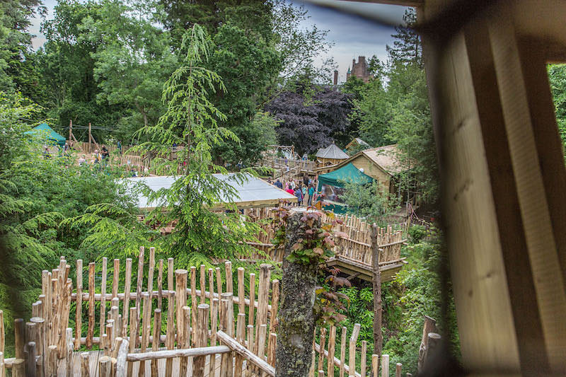 Overall scale of Brodick Castle Isle Be Wild Adventure Play Arran