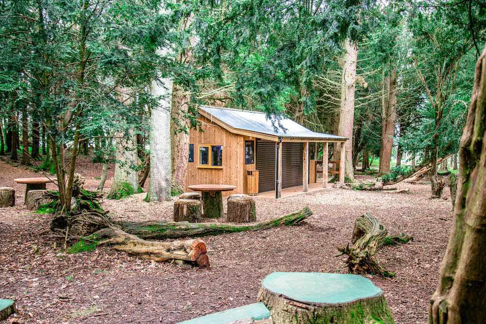 In to the woods - catering hut