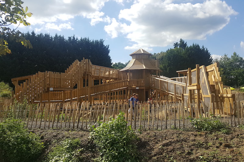 The Adventure Play at Chobham Adventure Farm by Creating Adventurous Places CAPCo