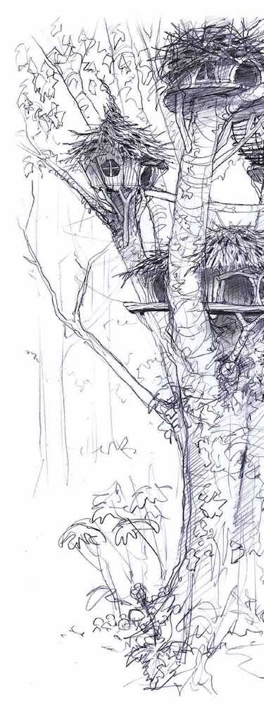 Treehouse Accommodation side image
