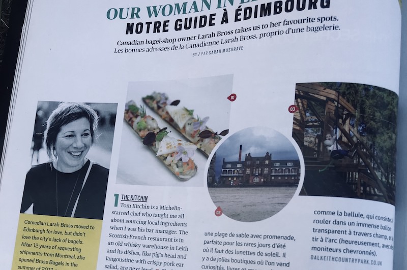 Dalkeith featured in Air Canada magazine Lead image