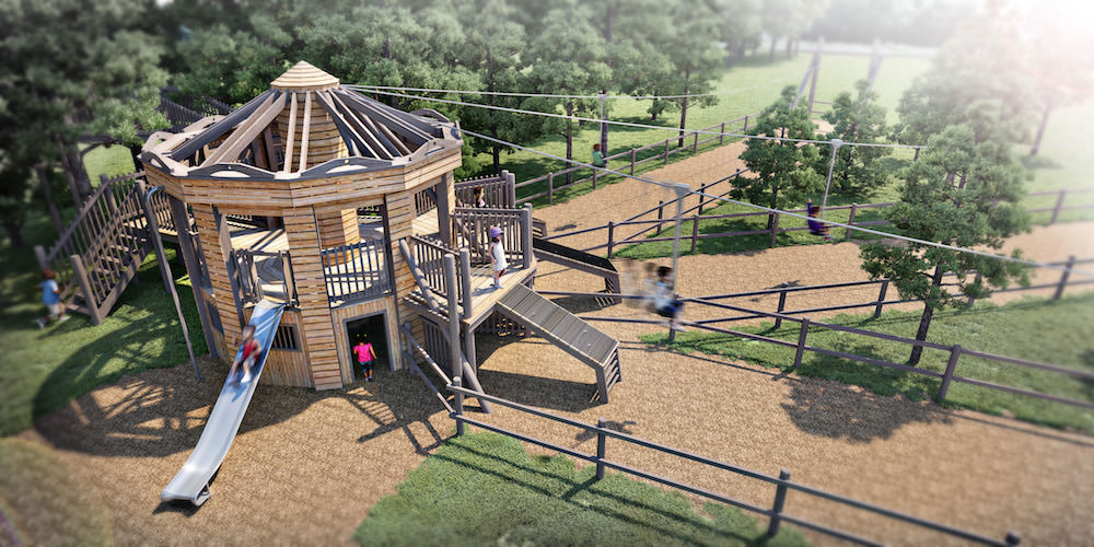 Dalkeith Fort Douglas Orangerie Zip Hub illustration