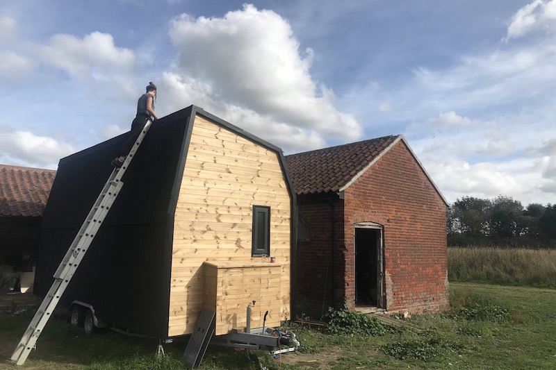 Jas adds more roof detailing